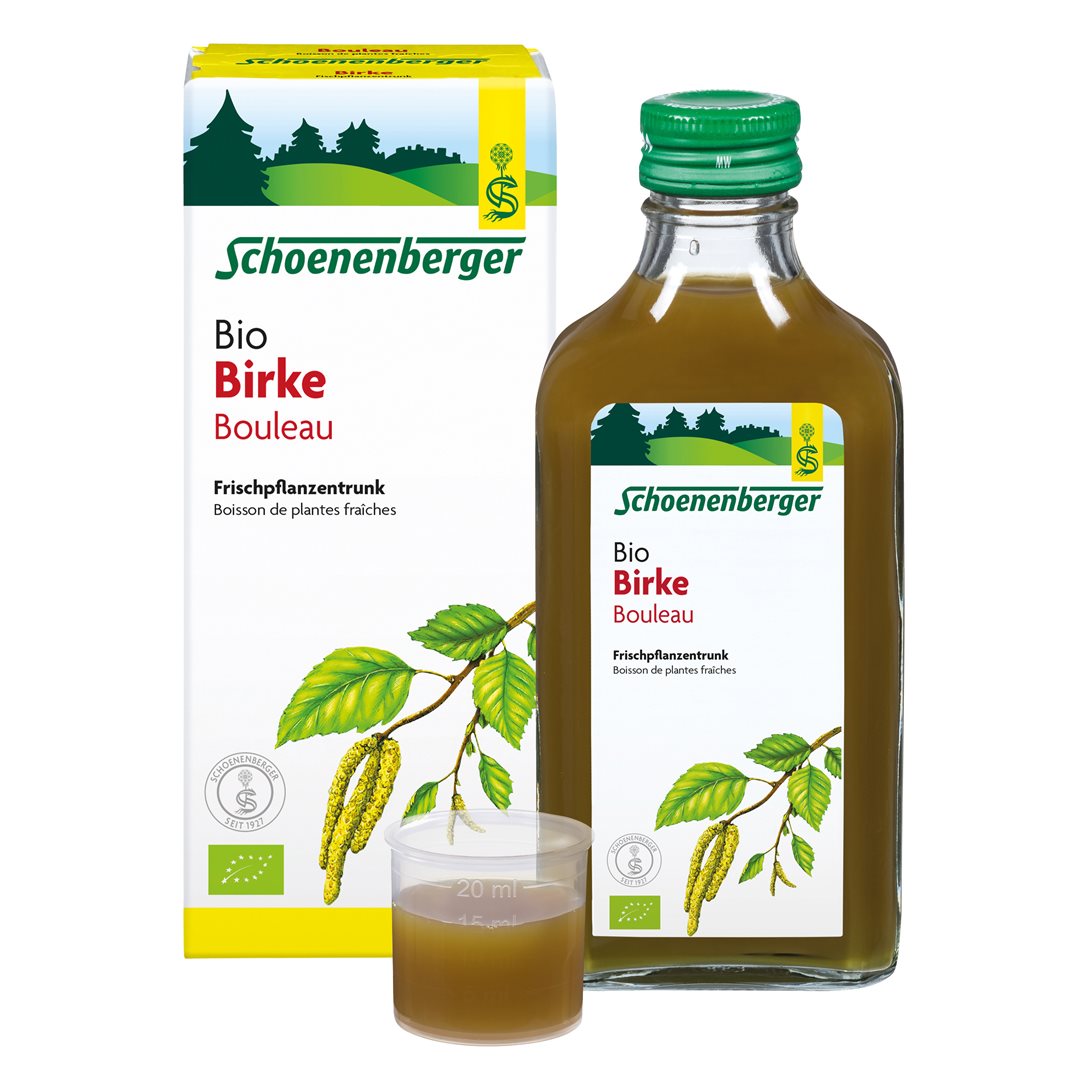 SCHOENENBERGER Bouleau boisson de plantes fraîches, image principale