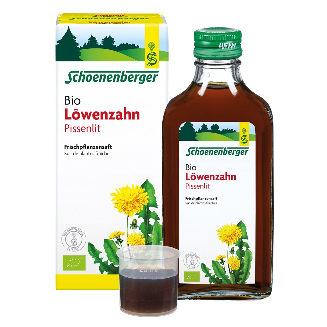 SCHOENENBERGER Pissenlit suc de plantes fraîches