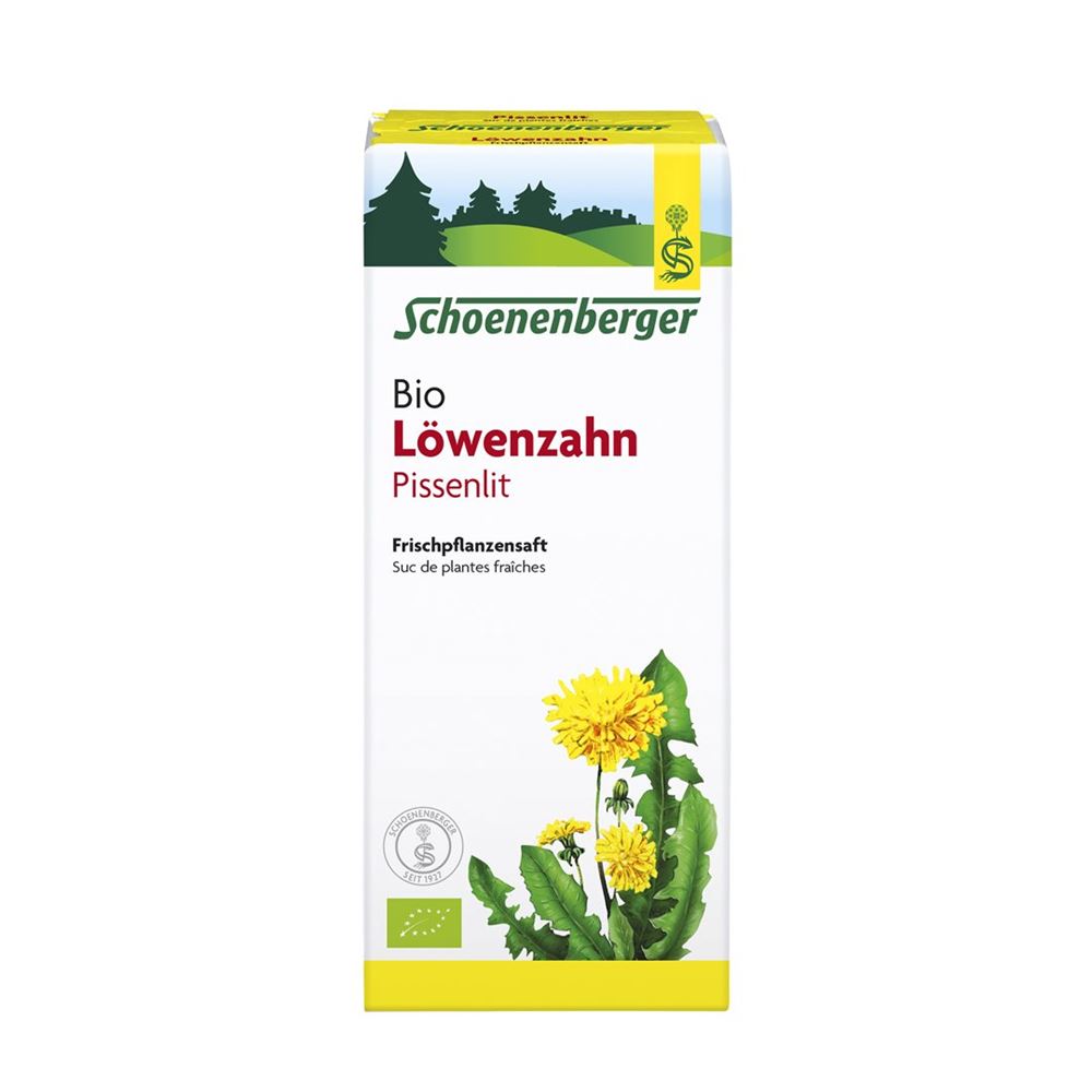 SCHOENENBERGER Pissenlit suc de plantes fraîches