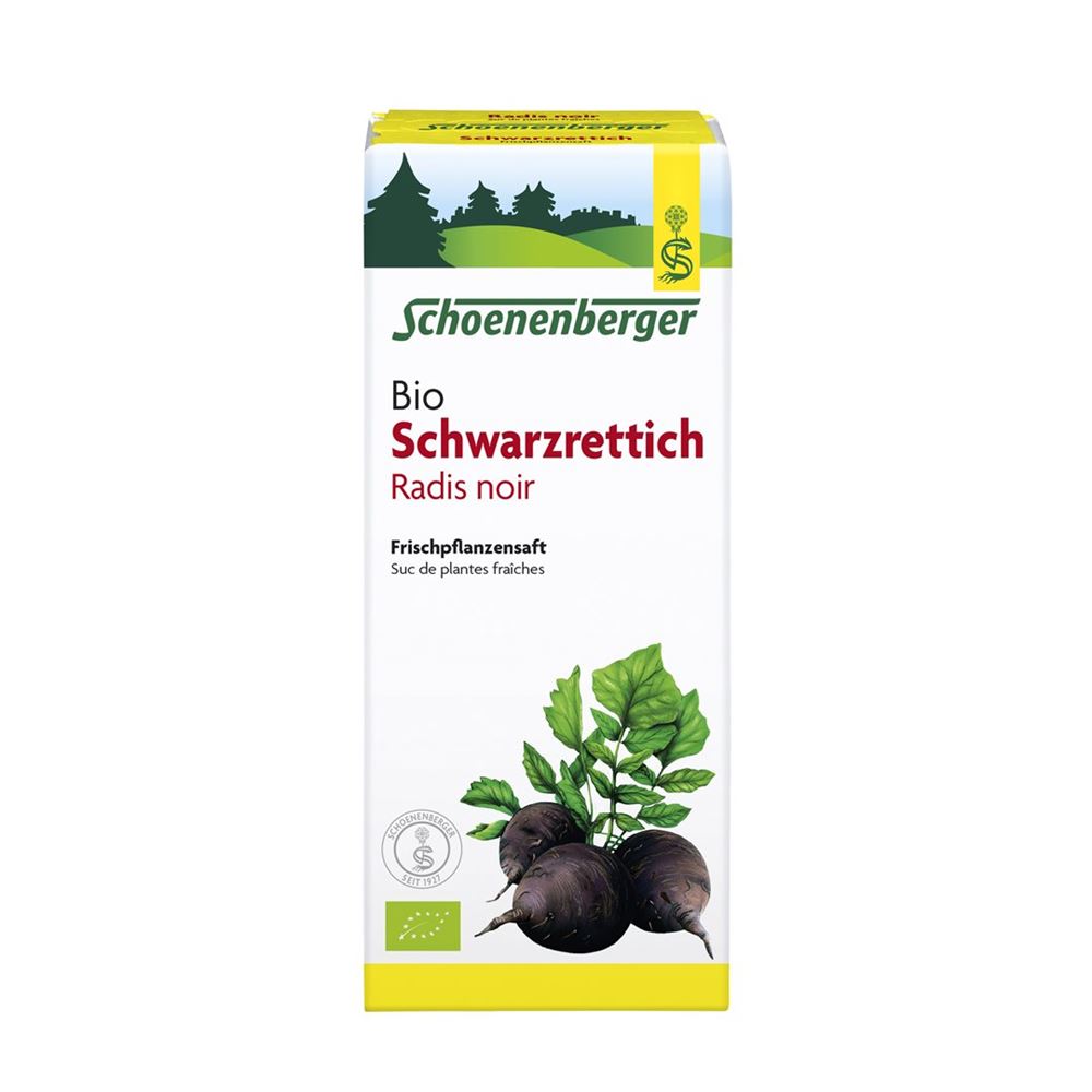 SCHOENENBERGER Radis noir suc de plantes fraîches