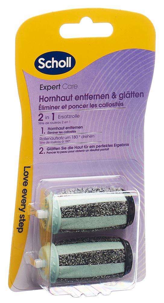 SCHOLL Expert Care 2-en-1 Pedi rouleaux, image principale