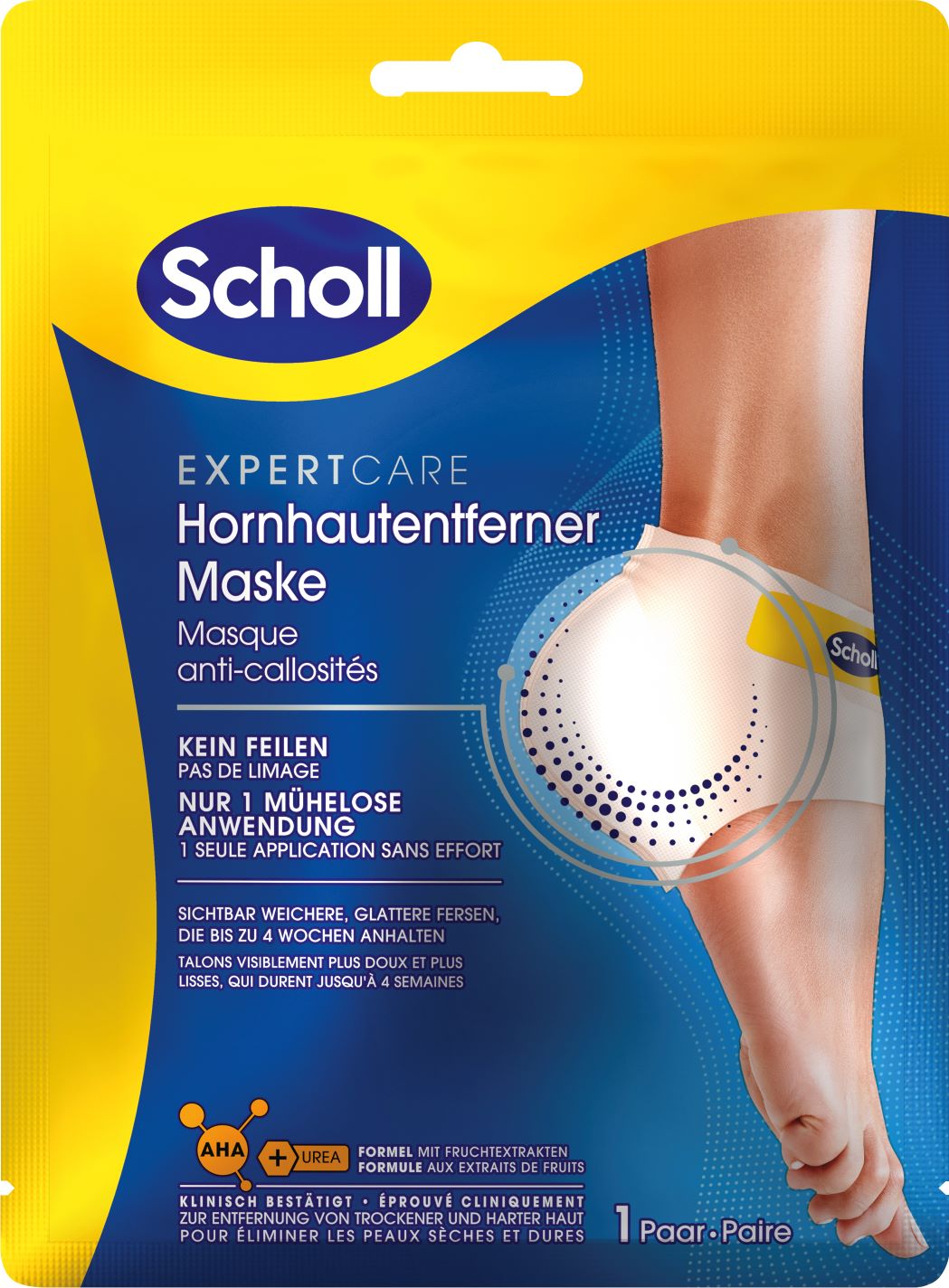 SCHOLL Hornhautentferner Maske, Hauptbild