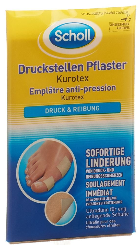 SCHOLL Kurotex emplâtre protect