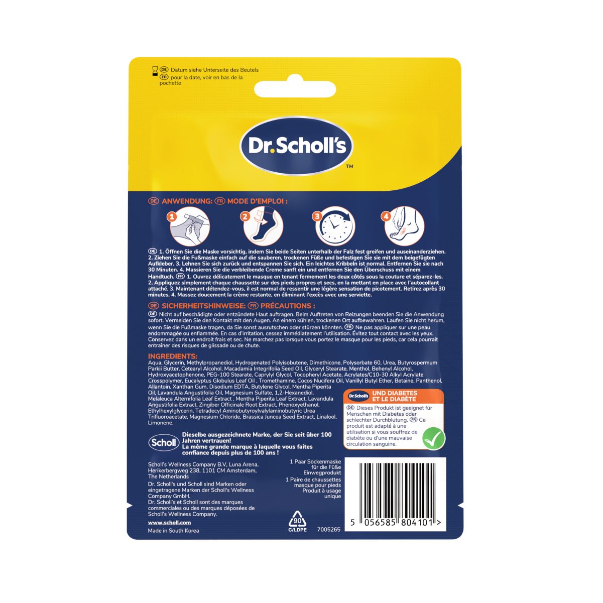 SCHOLL masque pieds, image 2 sur 2
