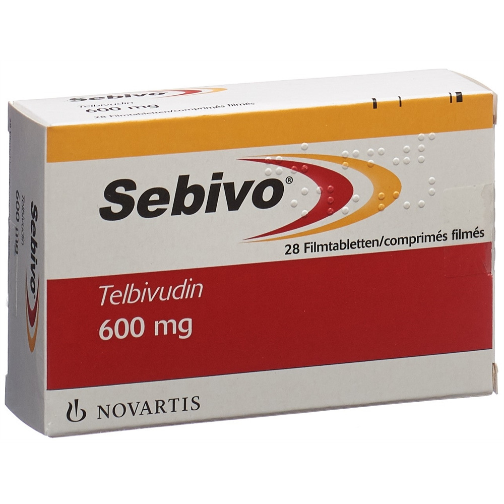 SEBIVO cpr pell 600 mg blist 28 pce, image principale