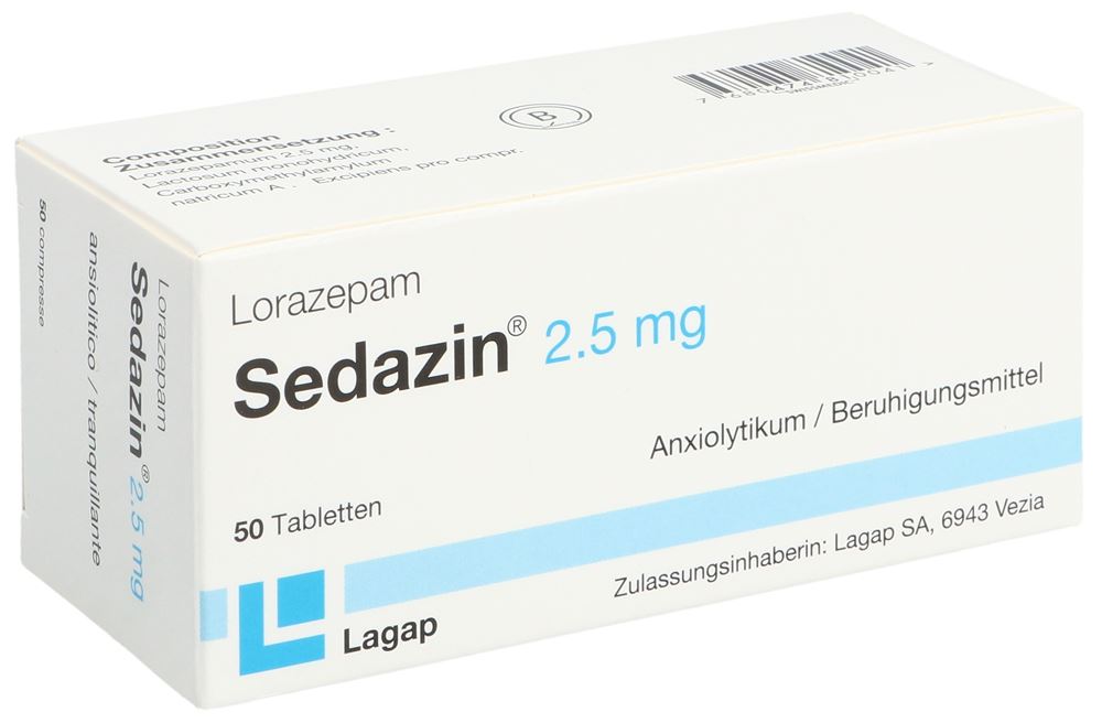 Lorazepam 2.5 Mg Bestellen