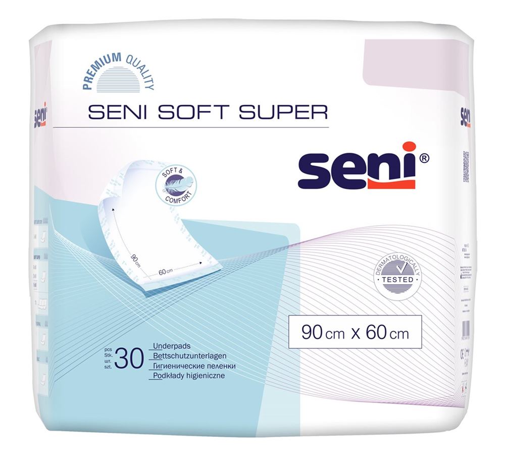 Seni Soft Super Einmal-Bettschutz, Hauptbild Seni Soft Super Einmal-Bettschutz, Hauptbild