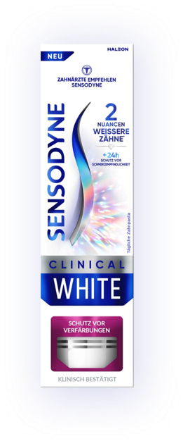 SENSODYNE Clinical White dentifrice, image principale