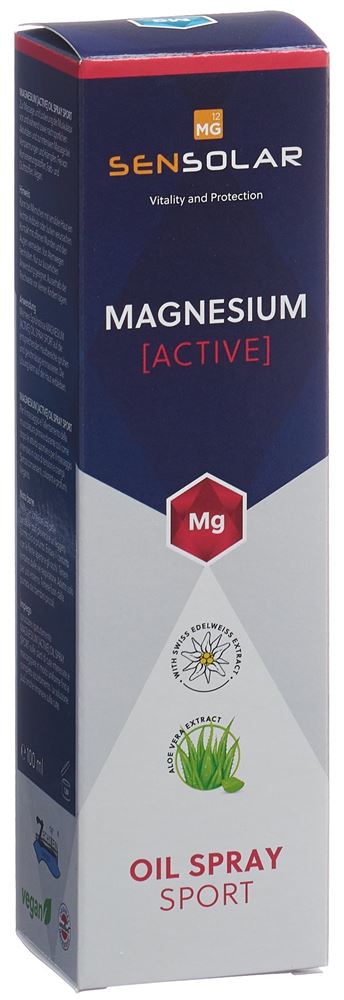 SENSOLAR Magnesium Active Oil Spray, image principale