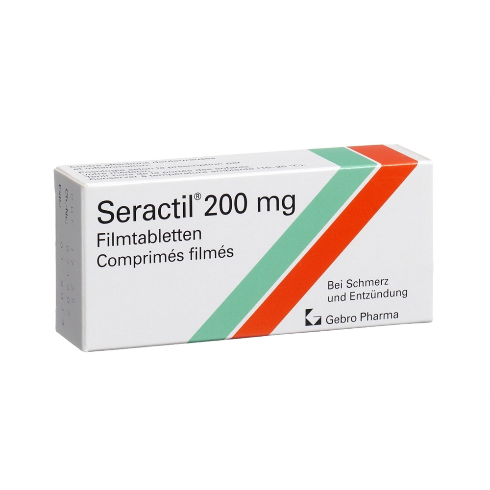 SERACTIL Filmtabl 200 mg Blist 30 Stk, Hauptbild