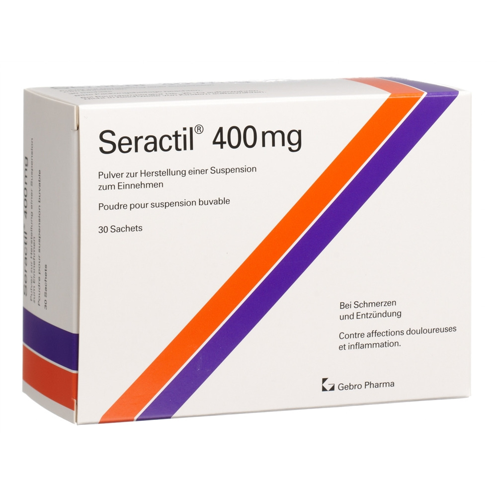 SERACTIL pdr 400 mg sach 30 pce, image principale