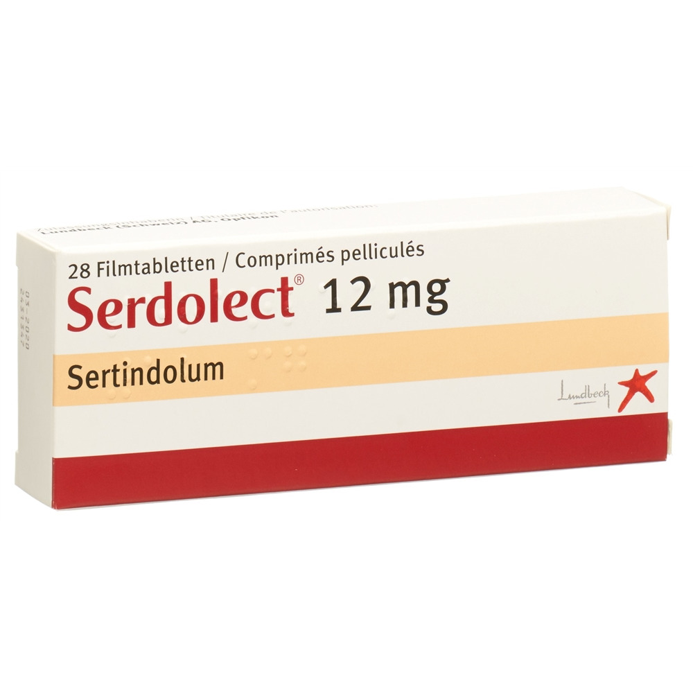 Serdolect Filmtabl 12 mg Blist 28 Stk, Hauptbild