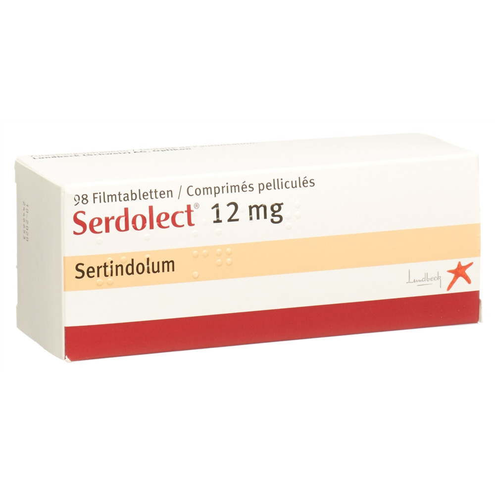 Serdolect Filmtabl 12 mg Blist 98 Stk, Hauptbild