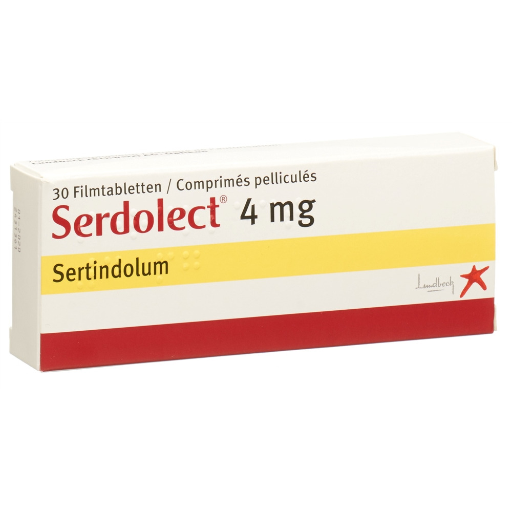 Serdolect Filmtabl 4 mg Blist 30 Stk, Hauptbild