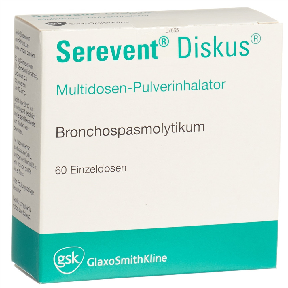 SEREVENT Diskus Multidos 50 mcg, Hauptbild