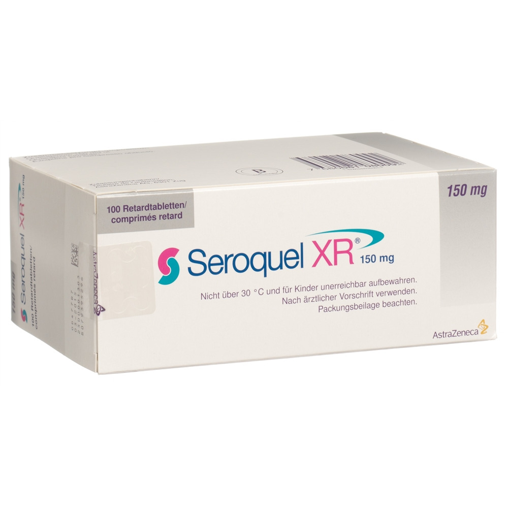 SEROQUEL cpr ret 150 mg blist 100 pce, image 2 sur 2