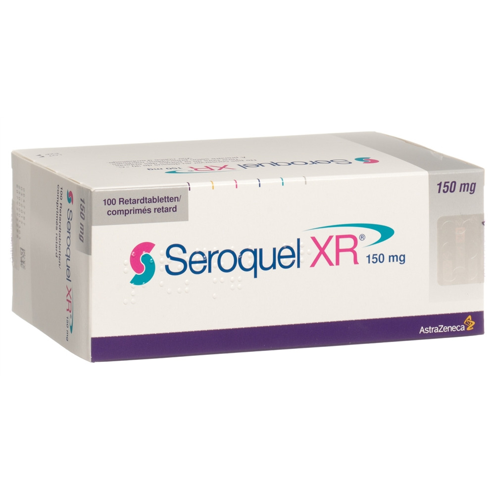 SEROQUEL cpr ret 150 mg blist 100 pce, image principale