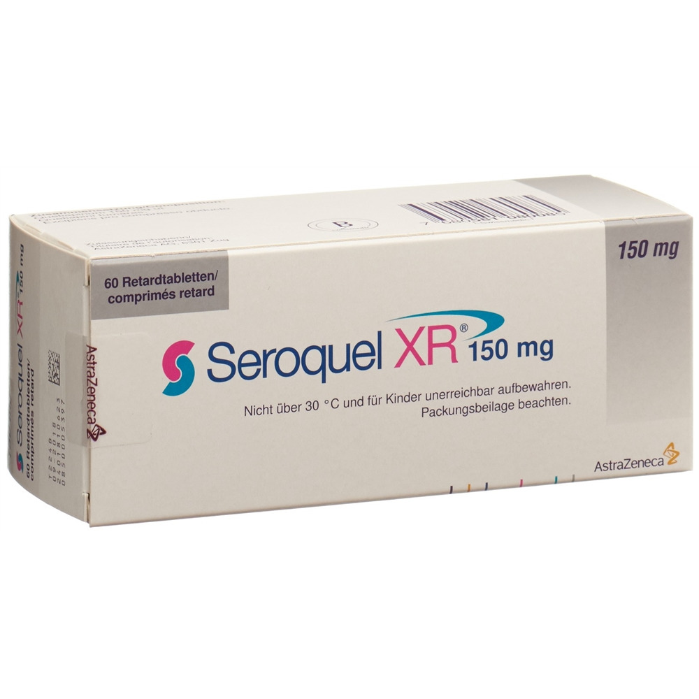 SEROQUEL cpr ret 150 mg blist 60 pce, image 2 sur 2