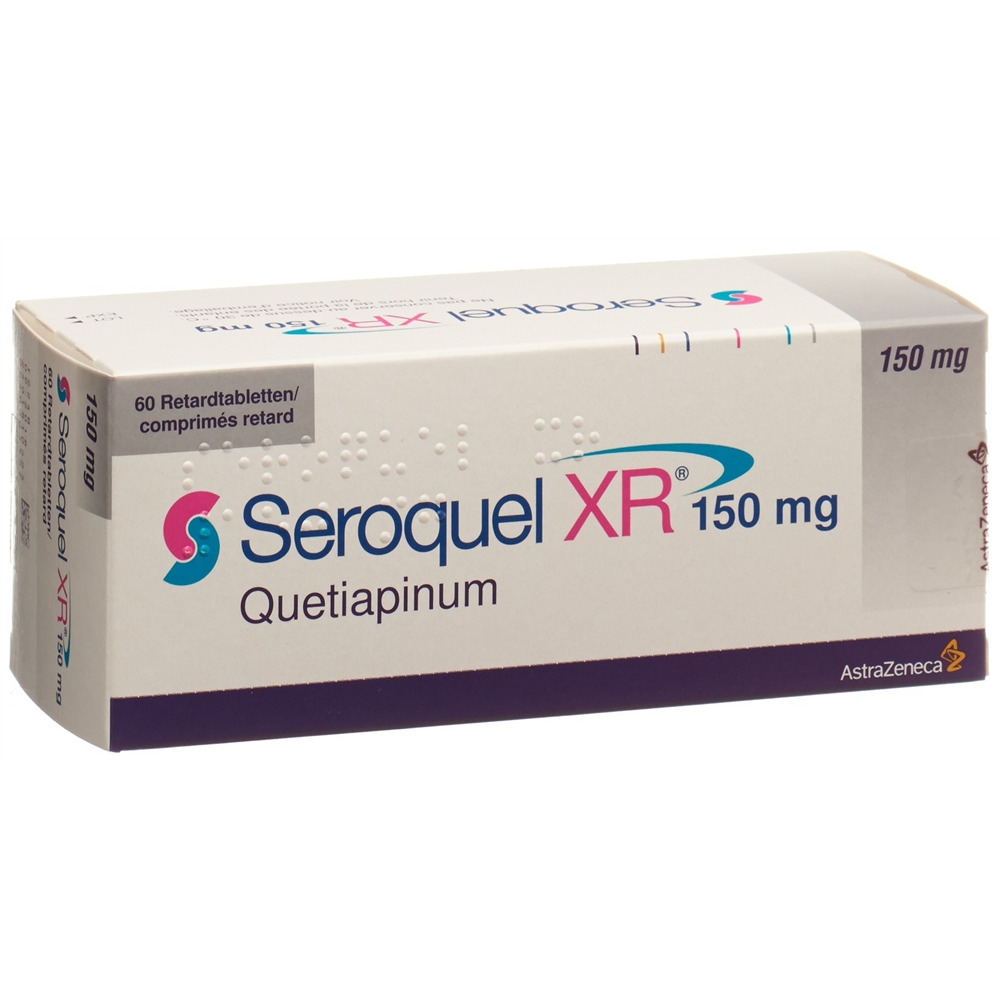 SEROQUEL cpr ret 150 mg blist 60 pce, image principale