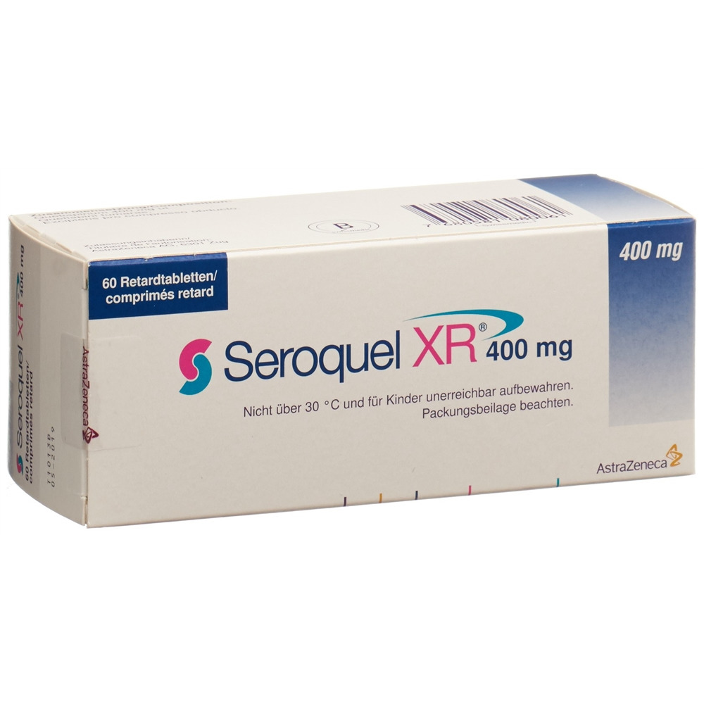 SEROQUEL Ret Tabl 400 mg Blist 60 Stk, Bild 2 von 2