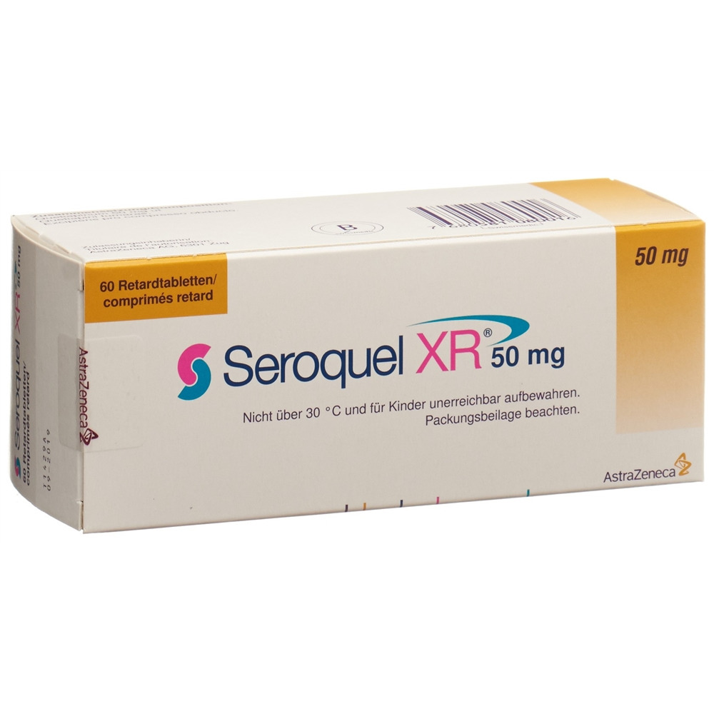 SEROQUEL Ret Tabl 50 mg Blist 60 Stk, Bild 2 von 2