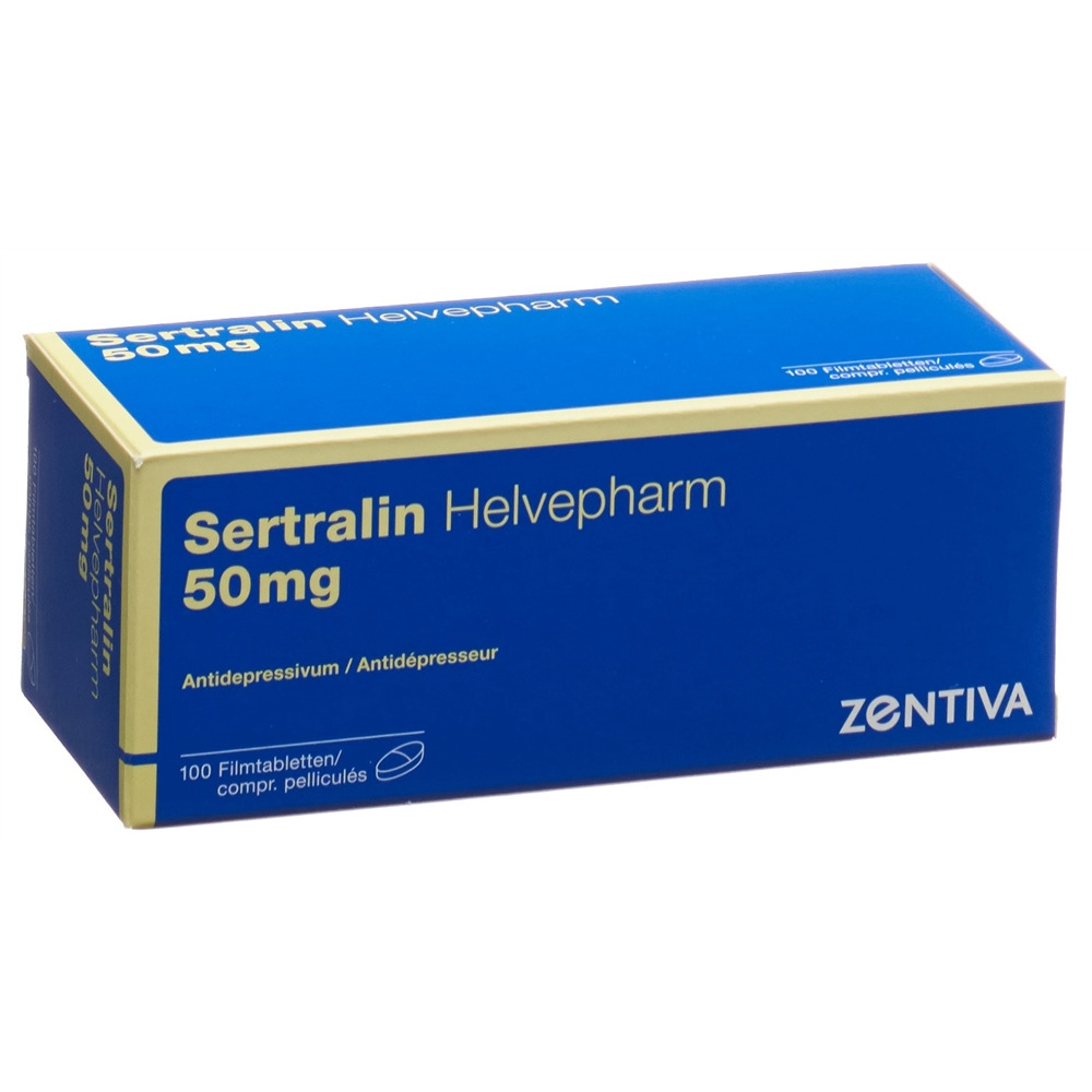 SERTRALINE Helvepharm 50 mg, Hauptbild