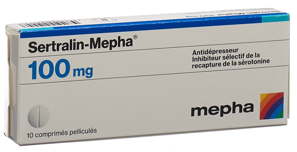 SERTRALINE Mepha 100 mg, image 2 sur 2