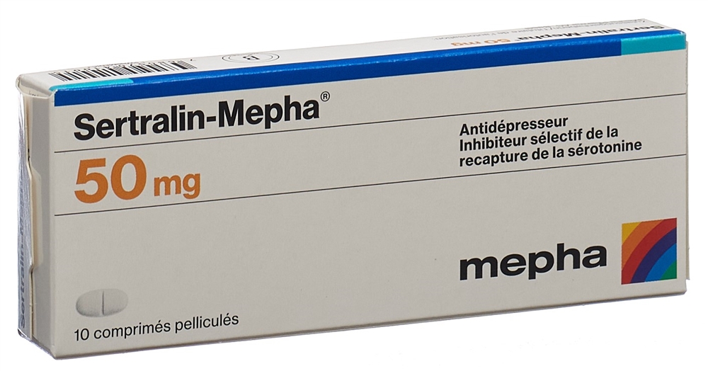 SERTRALINE Mepha 50 mg, image 2 sur 2