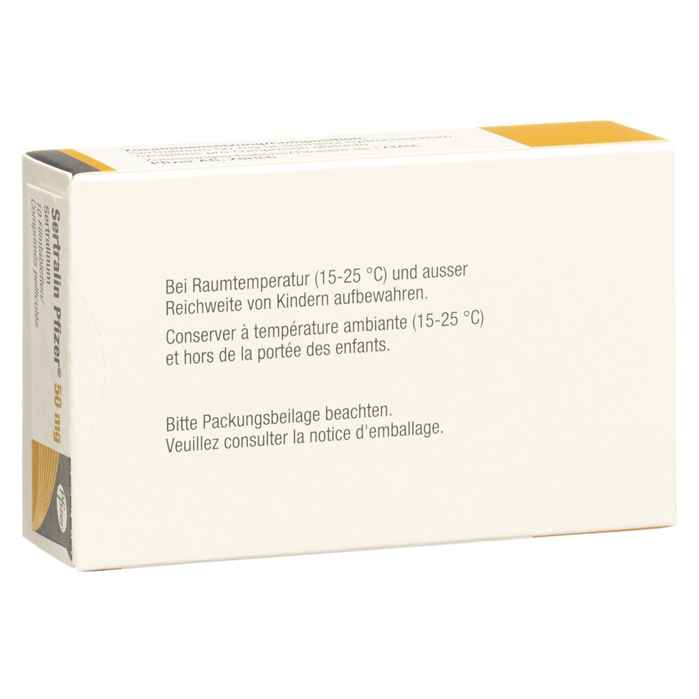 SERTRALINE Pfizer 50 mg, image 2 sur 2