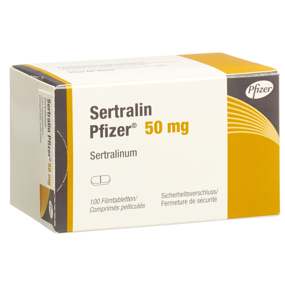 SERTRALINE Pfizer 50 mg, Hauptbild