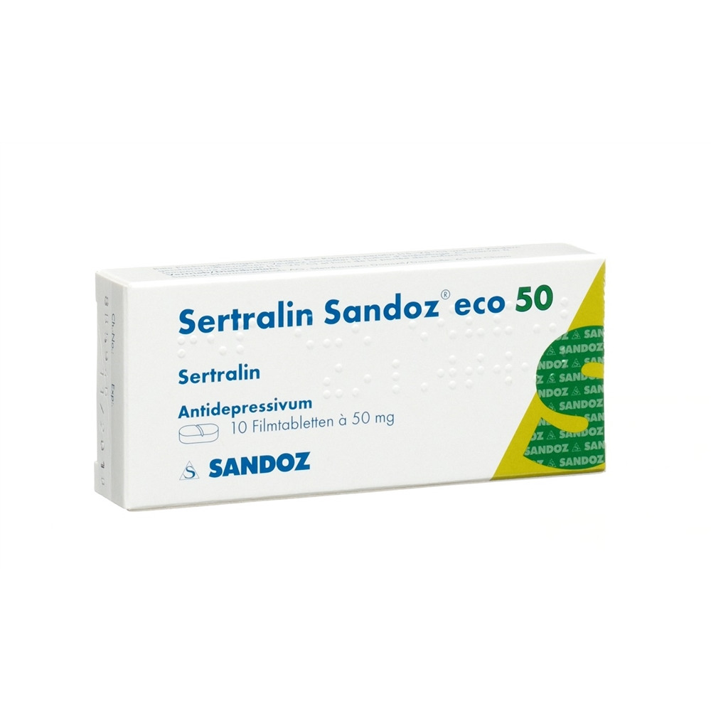 SERTRALINE Sandoz eco 50 mg, image principale