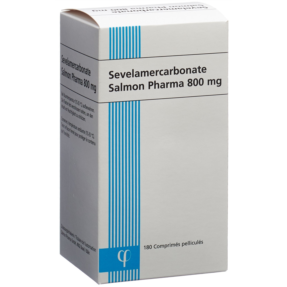 SEVELAMERCARBONATE Salmon Pharma 800 mg, image 2 sur 2