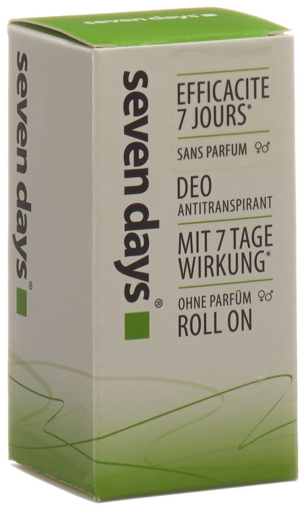 SEVEN DAYS Deo Antitranspirant, Hauptbild SEVEN DAYS Deo Antitranspirant, Hauptbild