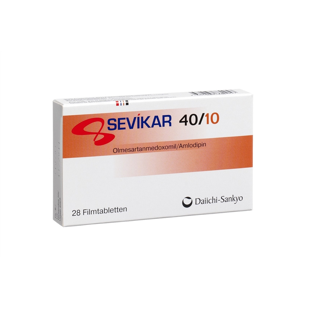 SEVIKAR cpr pell 40/10mg blist 28 pce, image principale
