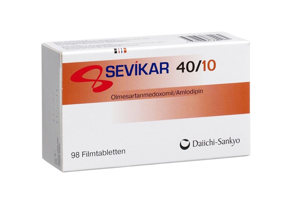 SEVIKAR Filmtabl 40/10mg Blist 98 Stk, Hauptbild