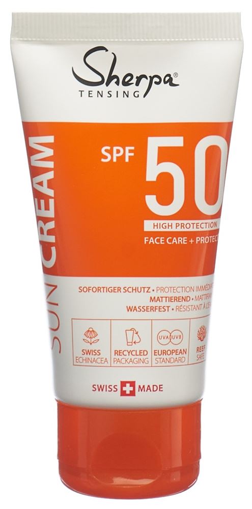 Sherpa Tensing Sonnencreme, Hauptbild