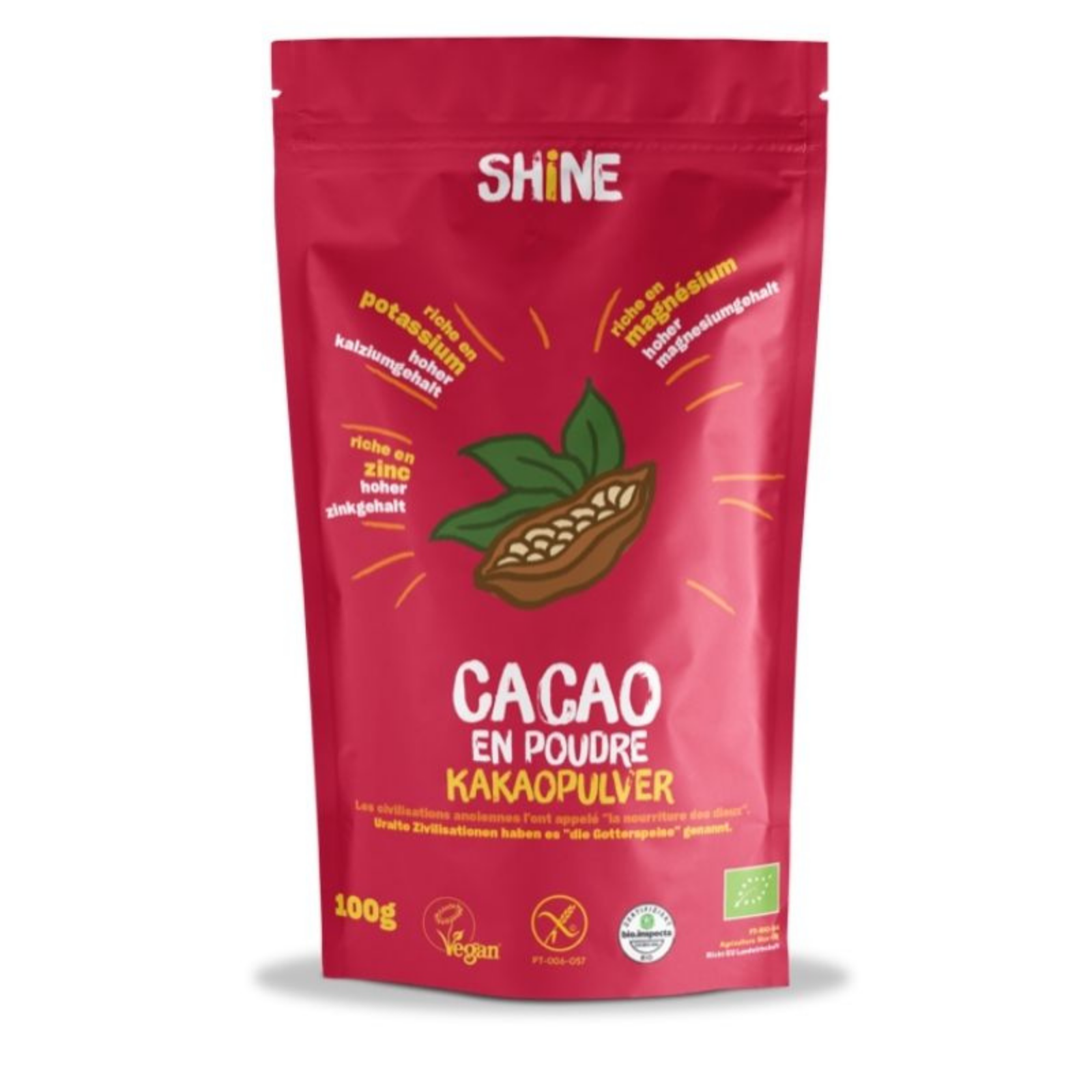 Cacao cru en poudre