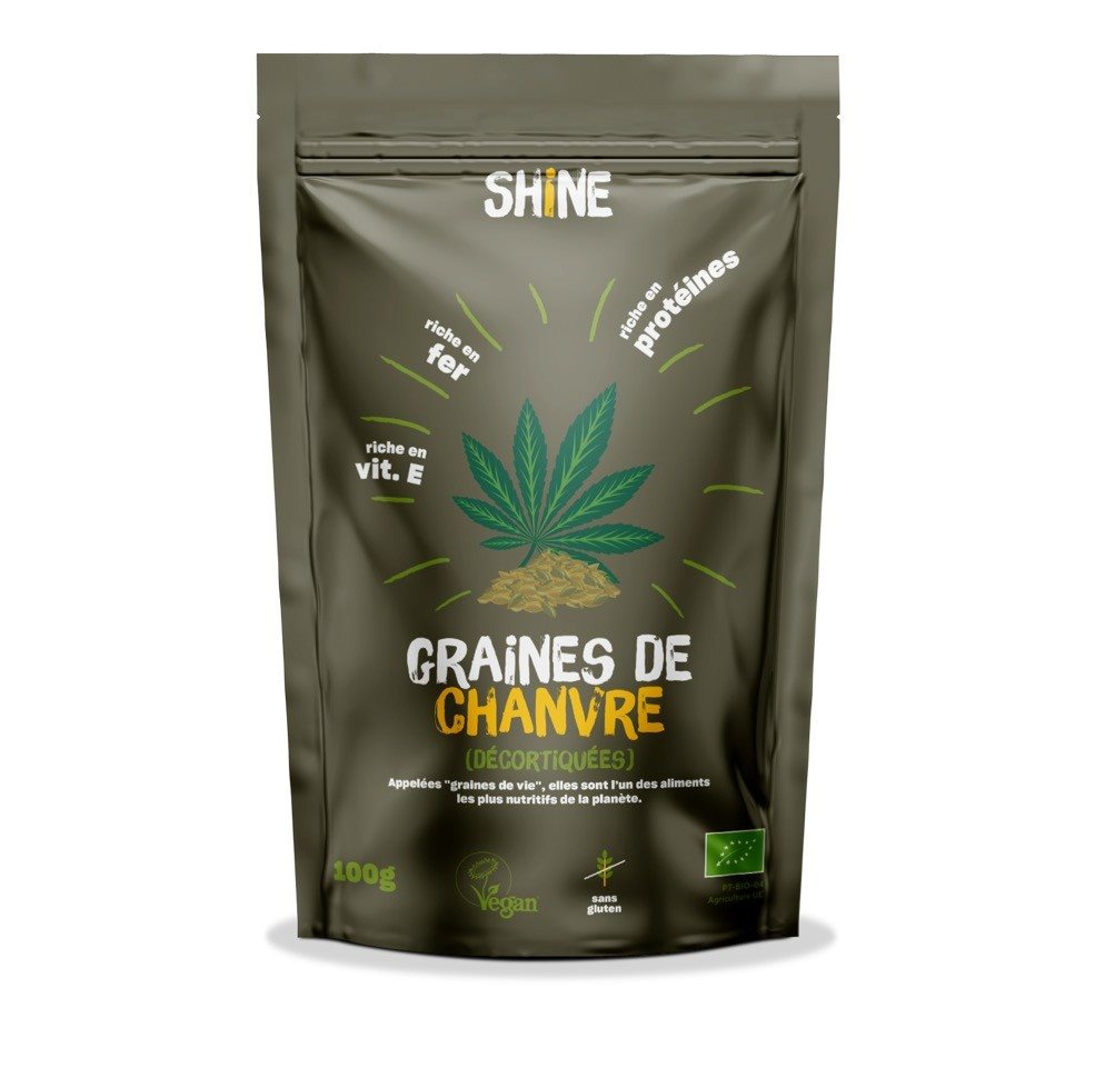 SHINE Graines de chanvre