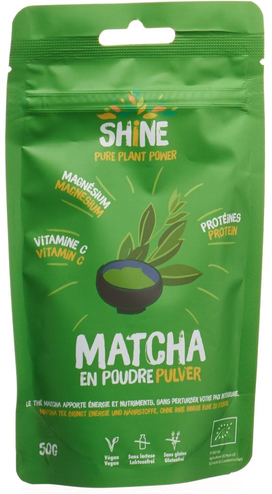 SHINE Matcha Pulver