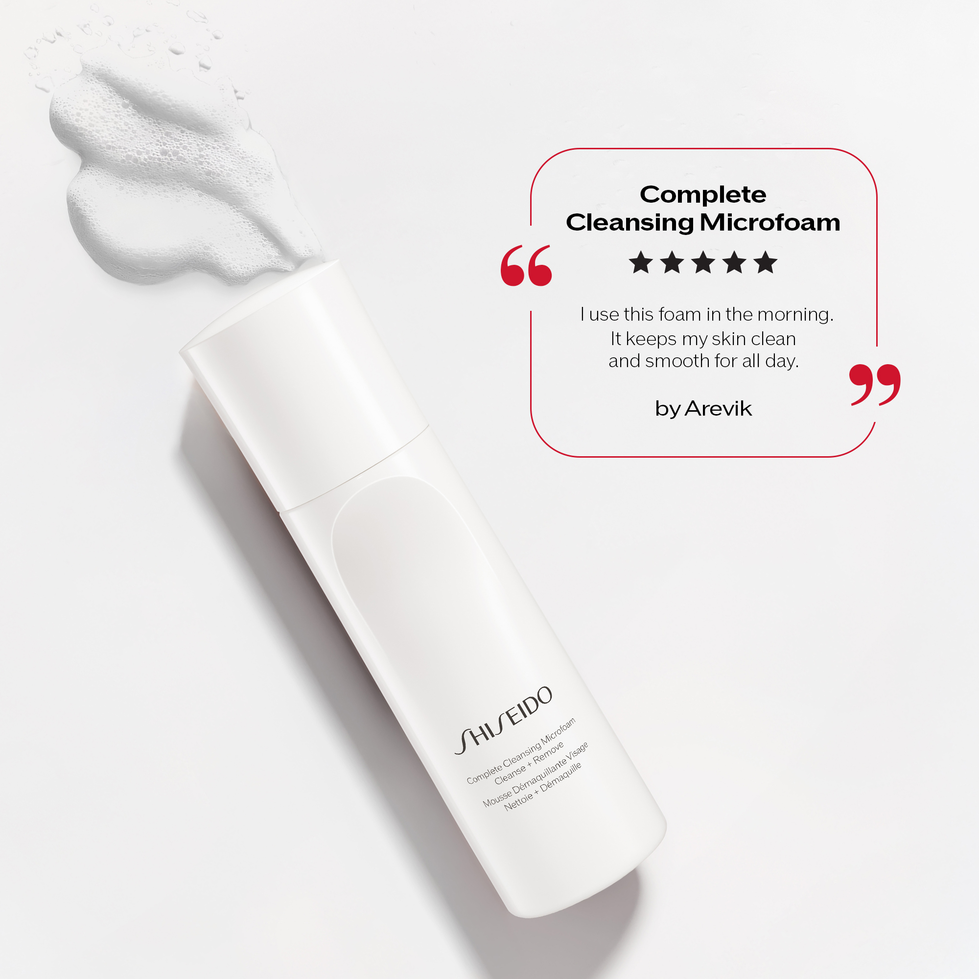 Shiseido Complete Cleansing Microfoam, Bild 3 von 5