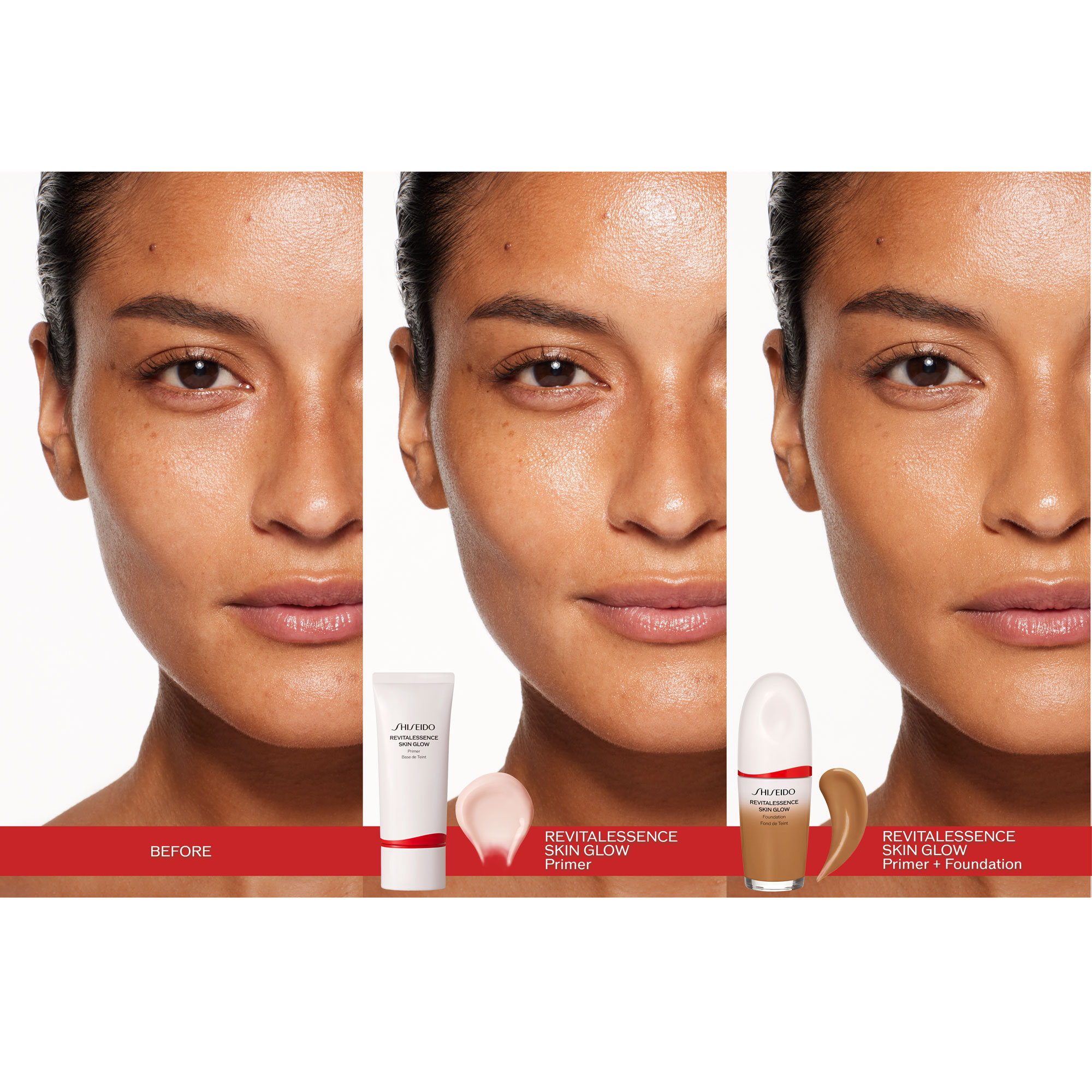 Shiseido Revitalizing Skin Glow Primer Sun Protection Factor 25, Bild 3 von 4