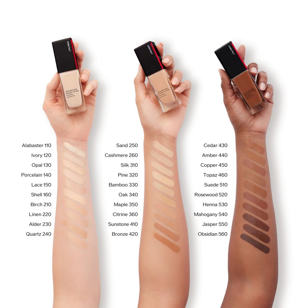 Shiseido Synchro Skin Radiant Lifting Fond de Teint, Bild 3 von 5