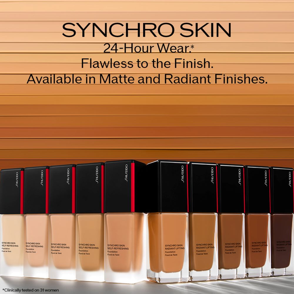 Shiseido Synchro Skin Radiant Lifting Fond de Teint, Bild 5 von 5