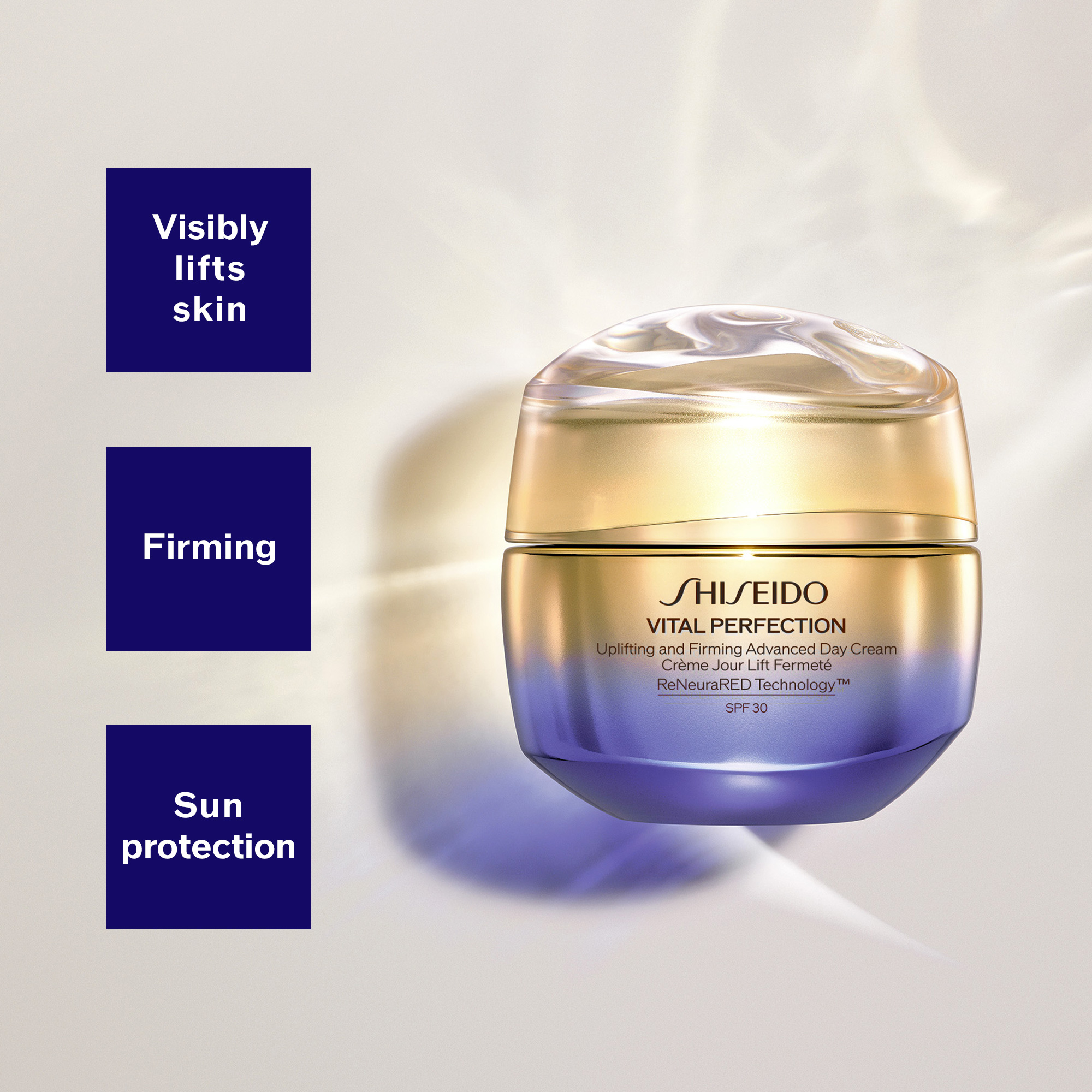 Shiseido Vital-Perfection Upl & Firming Advanced Day Cream, image 3 sur 4