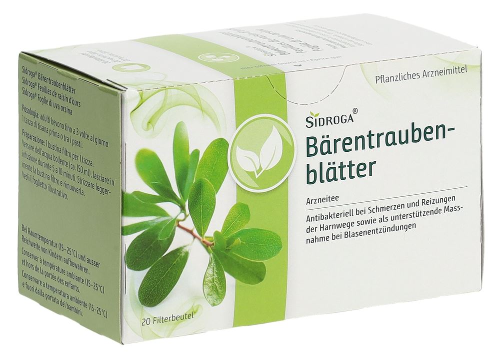 Sidroga Bärentraubenblätter, Hauptbild
