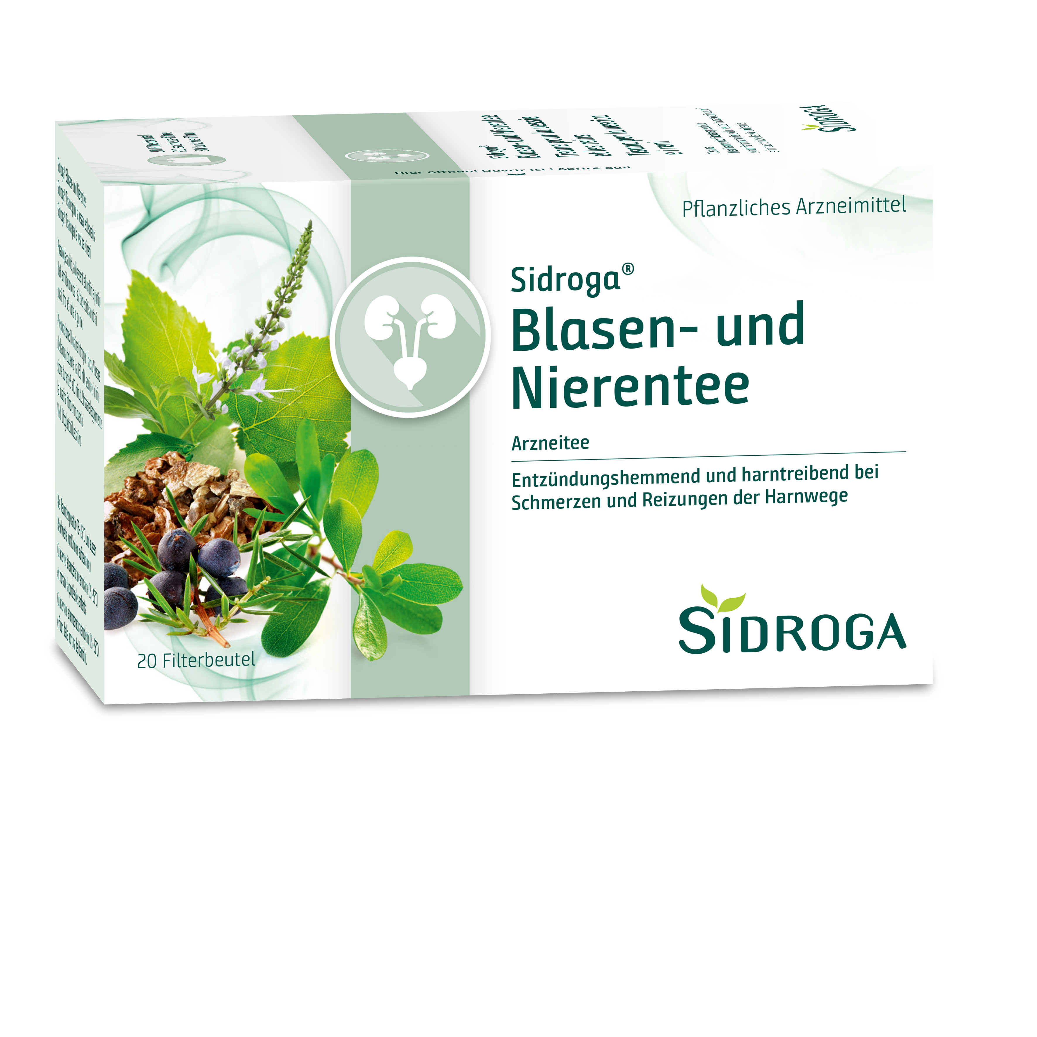 Sidroga Blasen- und Nierentee, Hauptbild