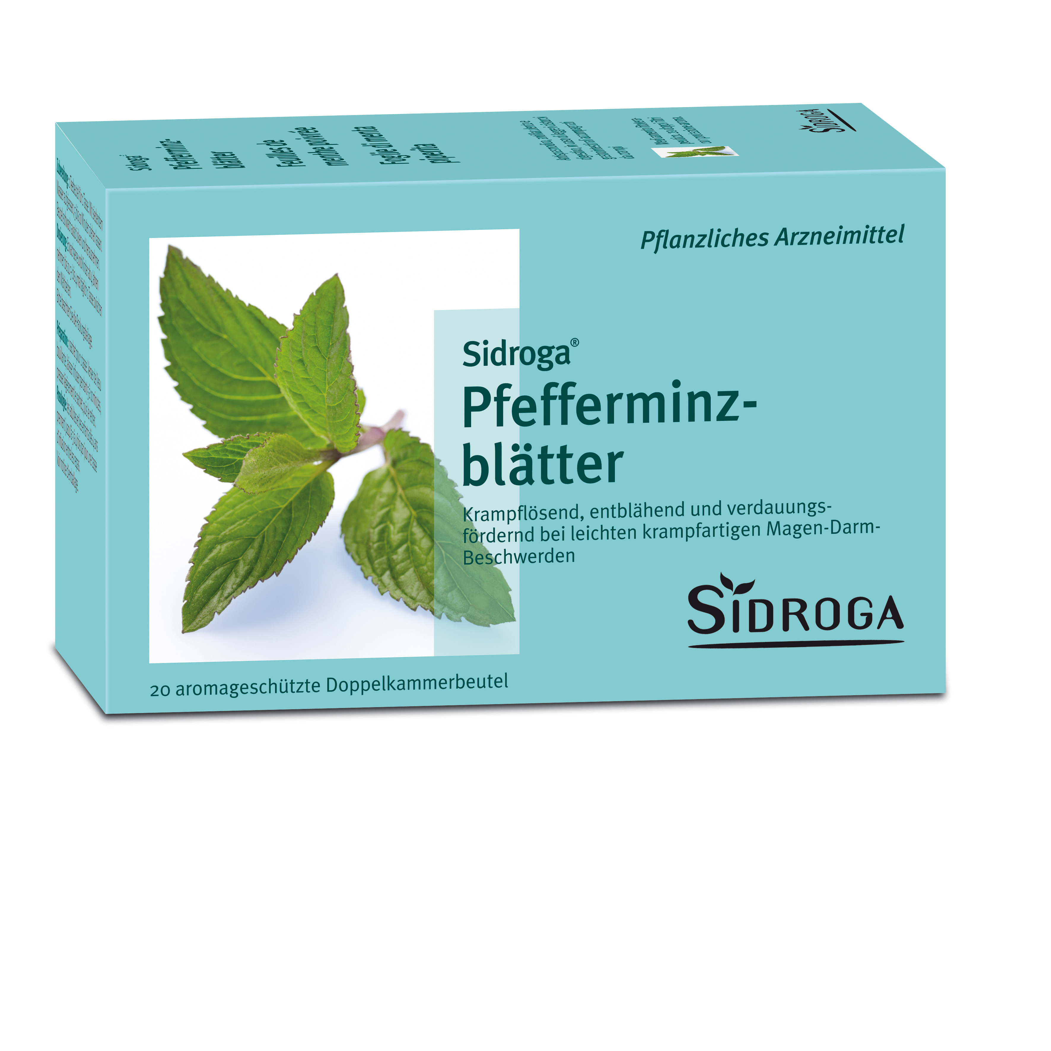 Sidroga feuilles de menthe poivrée, image principale