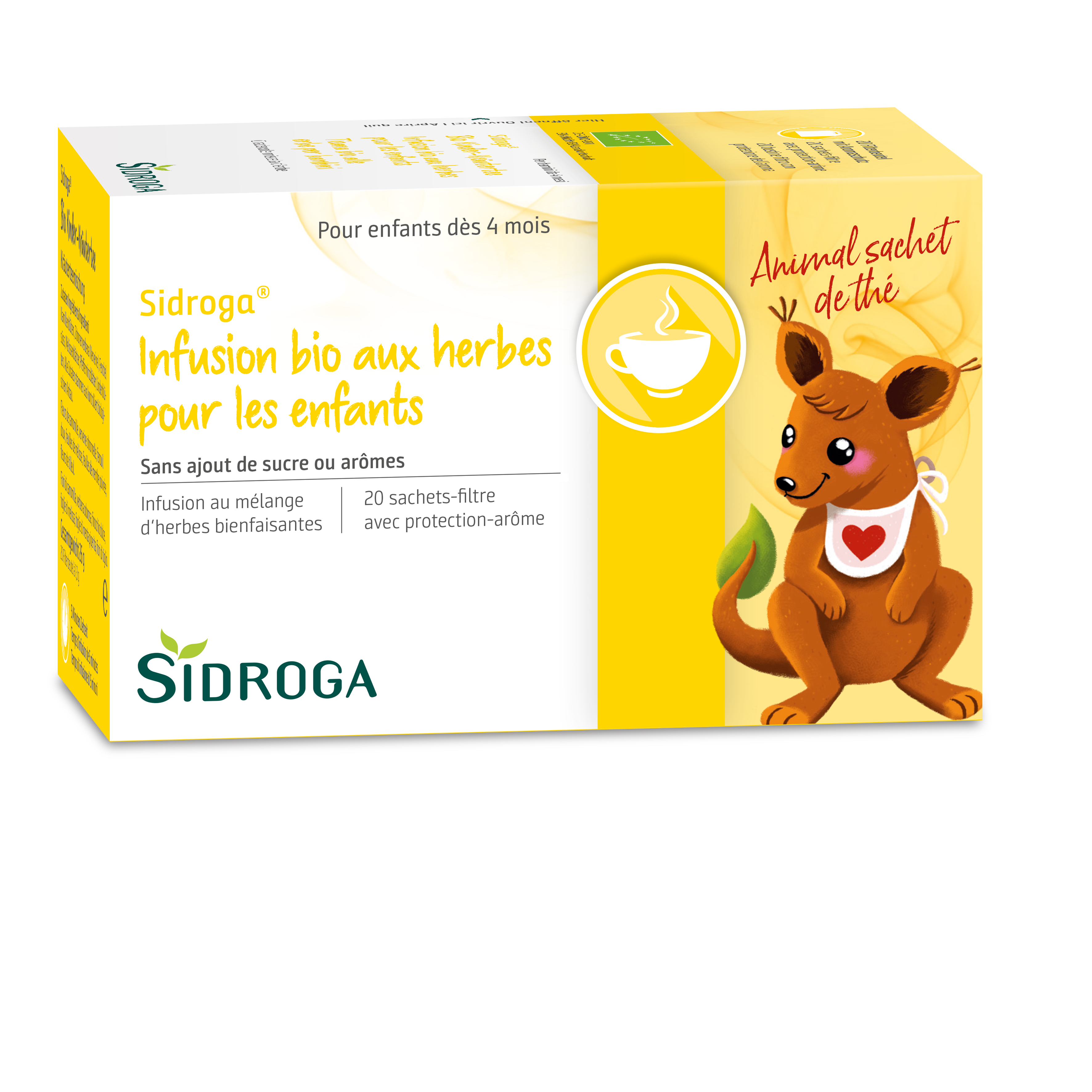 Sidroga infusion bio aux herbes pour les enfants, image 2 sur 3