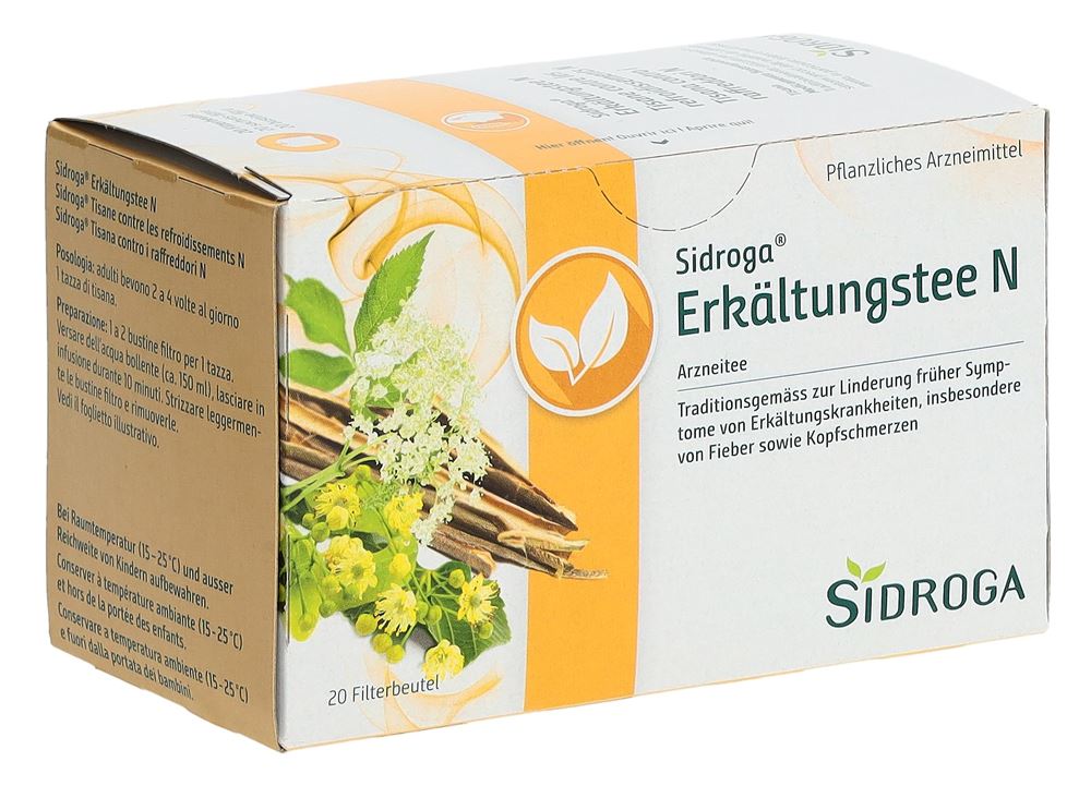 Sidroga tisane contre les refroidissements N