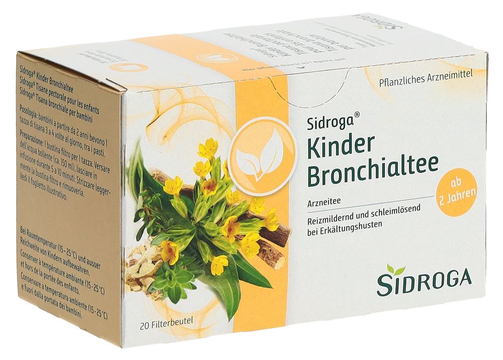 Sidroga tisane pectorale pour les enfants, image principale